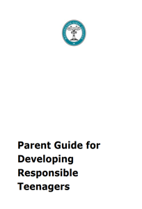 This book has been put together to offer parents of adolescents some useful strategies
and helpful information to guide them through the secondary years