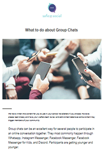 What to do about group chats